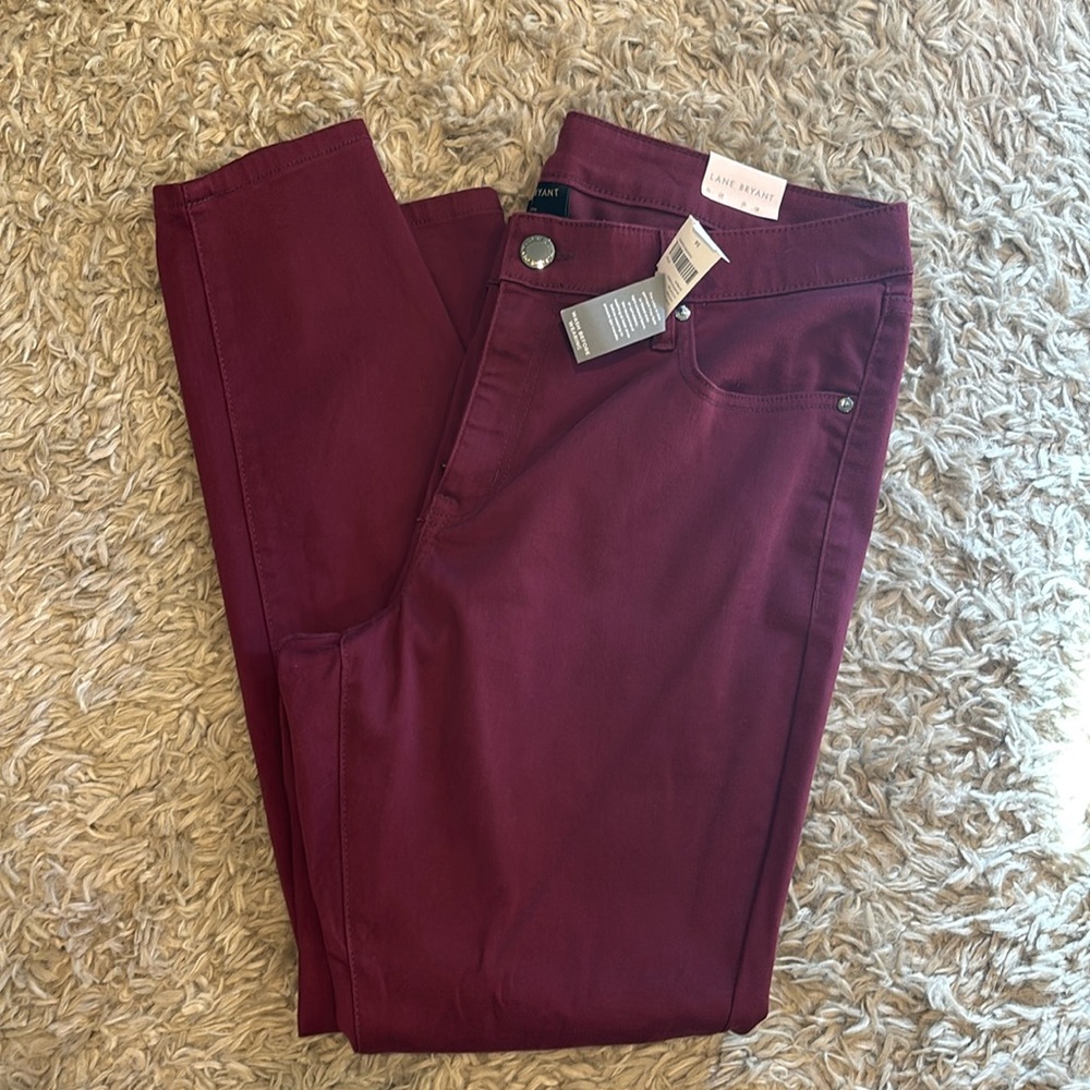 Maroon skinnies
